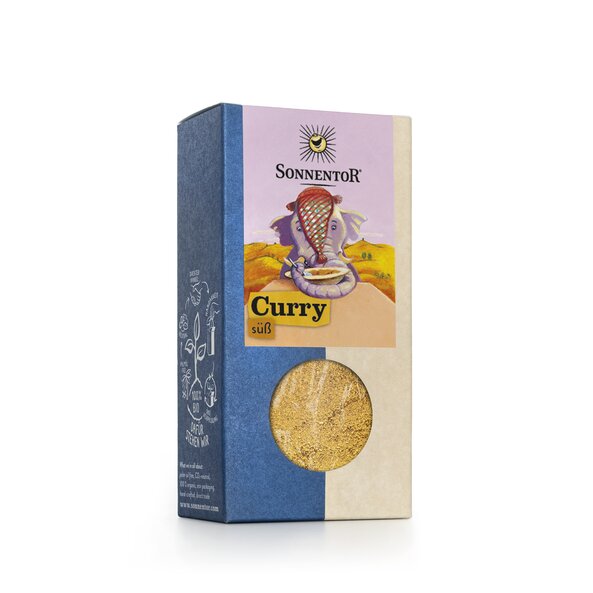 Curry süß bio 50 g, Packung