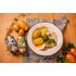 Organic Easter spice for scrambled eggs, eggs and brunch with potatoes